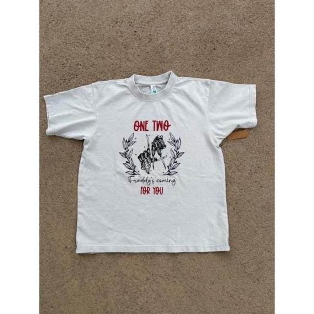 Freddy Krueger Nightmare Elm Street Horror Movie Graphic T Shirt Small